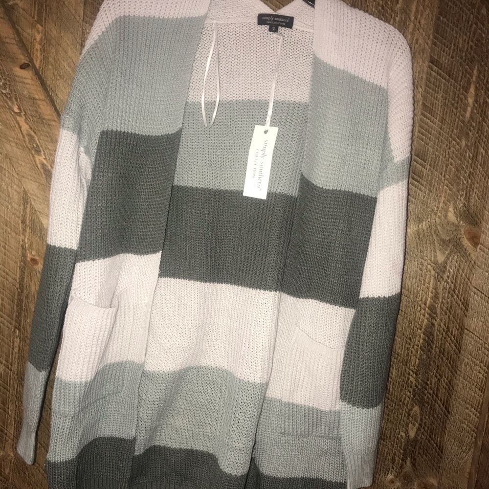 NWT simply southern cardigan